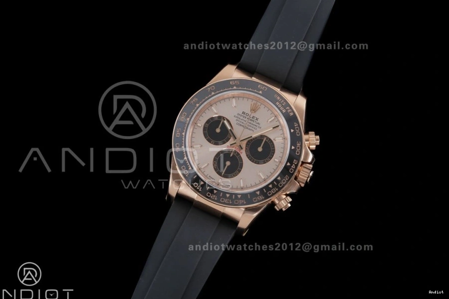 Daytona 126515 On RG Stick DD4131 Oyster-flex 1:1 VSF Black Gain Weight Best Edition Strap Marker Sub-dial Dial 0315